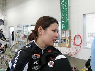 「仕掛けた感じは悪くなかった」と話す石井選手