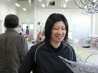 藤原選手は「決勝に乗れてよかった」と笑顔