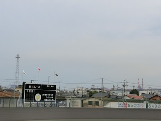 2日目はどんよりとした曇り空