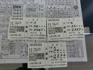 最終日11R「ガールズ決勝戦」車券