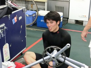 松岡選手「脚が一杯だった」