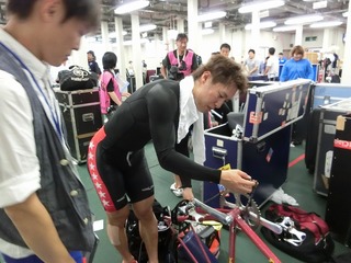 石井選手「2センターは滑らかに回りたかった」