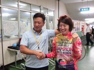 石井貴子選手「恩返しができて嬉しい」
