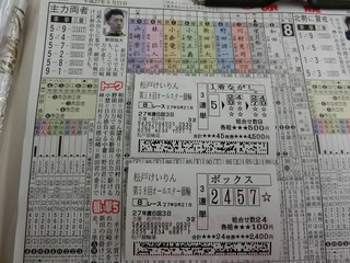 3日目8R車券
