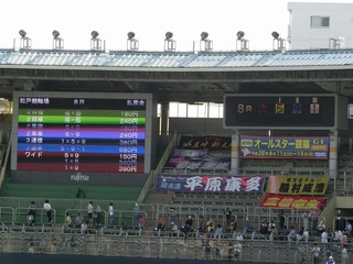 大本命の一番人気でした