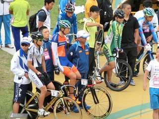 発走の時を待つ永橋選手