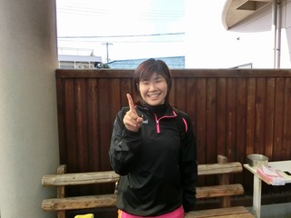 宮安選手「初めて予選で1着取りました」