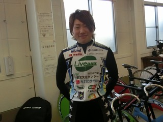 荒牧選手「緊張したけど勝ててよかった」