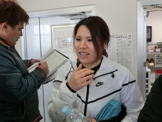 石井選手「決勝に乗れてよかった」