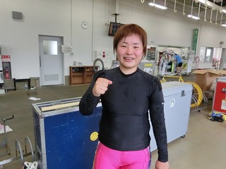 杉沢選手「まだまだ回復途上。レベルアップしなければ」
