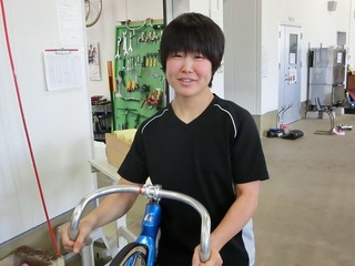 山路藍選手