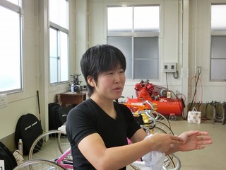 山路選手「展開に恵まれました」