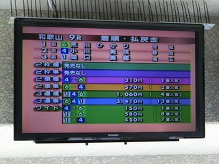関口が3着に絡んで、ちょっぴり好配