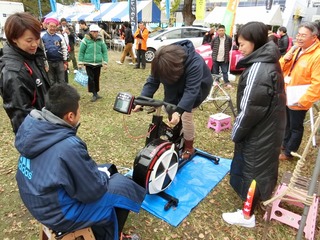 トラブルで待った分、しっかり踏んで頂きます!