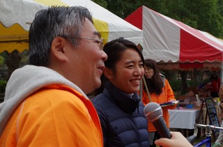 夢にまで見た白井選手とのツーショット