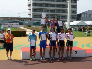 女子500mT.T.表彰式