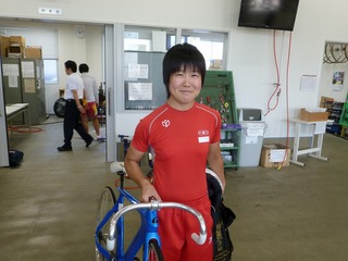 山路藍選手