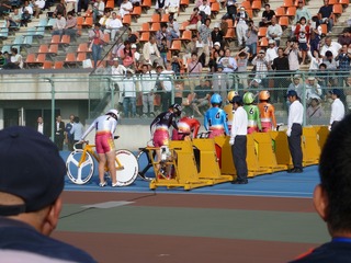 ガールズ決勝発走直前