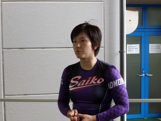 「むしろ自分で仕掛けた方が良かったかも」と、2着も反省の奈良岡選手
