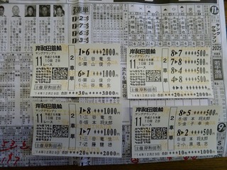 11RヤングGP 車券その@